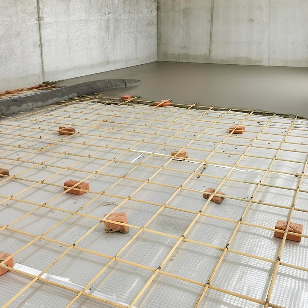 Армирование промышленных полов