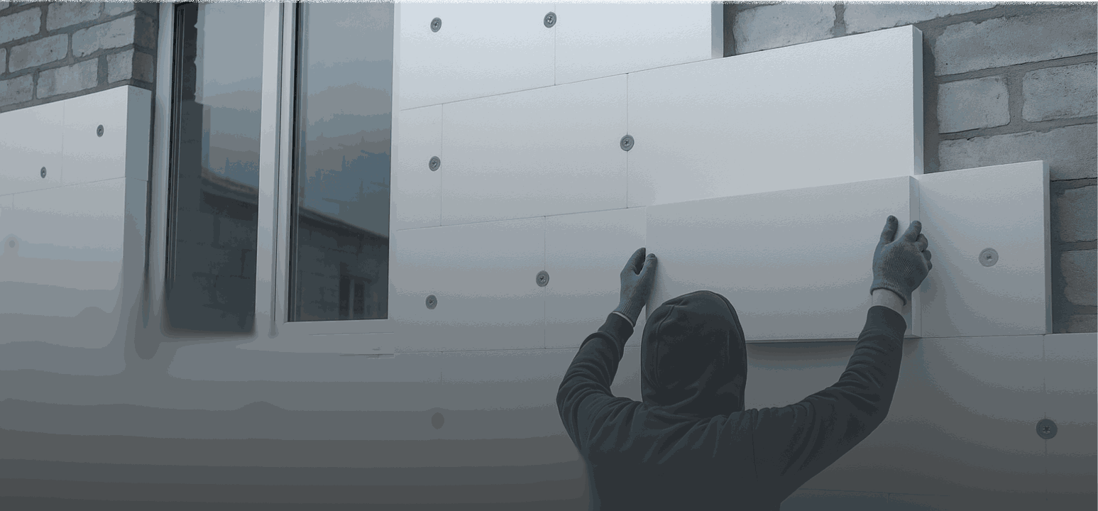 Утепление наружных стен