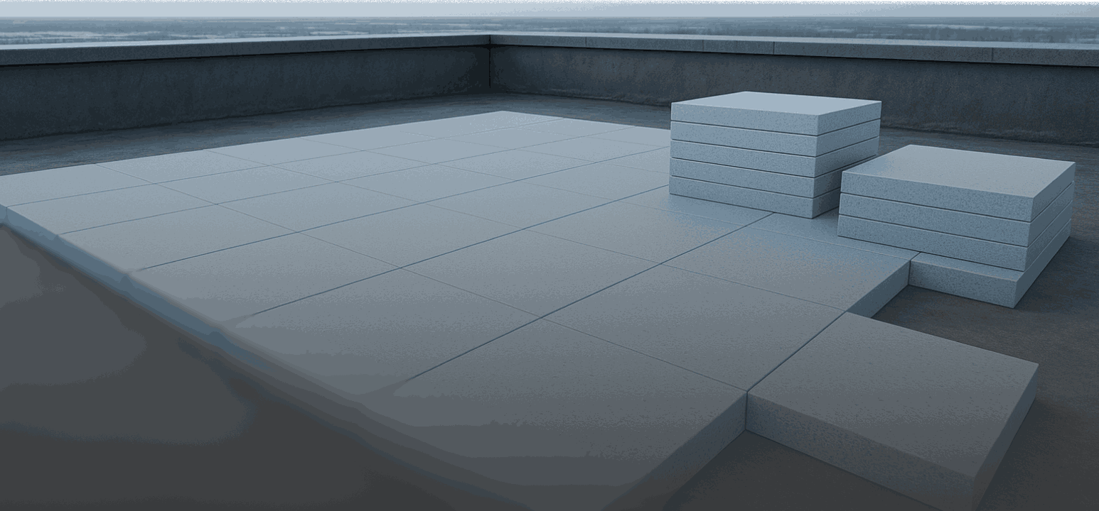 Утепление плоской кровли