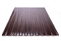 COMPOGLASS CRYSTAL trapezoidal S-8, transparent, brown, glossy, 0,8 mm, 1200x2000 mm