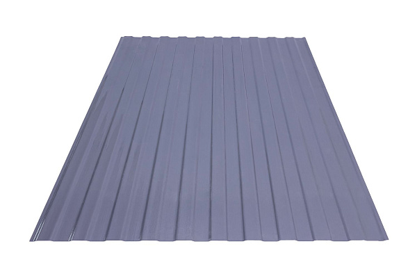 COMPOGLASS CRYSTAL trapezoidal S-8, opaque, graphite, glossy, 0,8 mm, 1200x2000 mm