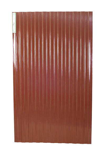 COMPOGLASS CRYSTAL trapezoidal S-8, opaque, brown, glossy, 0,8 mm, 1200x2000 mm