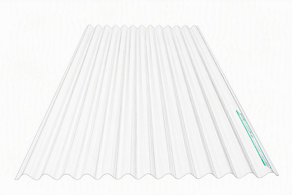 COMPOGLASS CRYSTAL wave SV-38, transparent, glossy, 0,8 mm, 1200x2000 mm