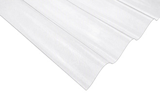 COMPOGLASS CRYSTAL wave SV-38, transparent, glossy, 0,8 mm, 1200x2000 mm