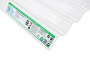 COMPOGLASS CRYSTAL wave SV-38, transparent, glossy, 0,8 mm, 1200x2000 mm