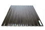 COMPOGLASS CRYSTAL trapezoidal S-8, transparent, grey, glossy, 0,8 mm, 1200x2000 mm