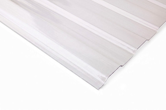 COMPOGLASS CRYSTAL trapezoidal S-8, transparent, glossy, 0,8 mm, 1200x2000 mm