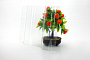 COMPOGLASS CRYSTAL trapezoidal S-20, transparent, glossy, 0,8 mm, 1150x2000 mm