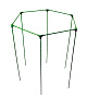 Garden bush holder hexagonal ETIZ diameter 55 cm, height 100 cm