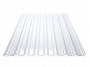 COMPOGLASS CRYSTAL trapezoidal S-20, transparent, blue, glossy, 0,8 mm, 1150x2000 mm