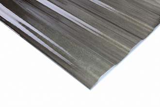 COMPOGLASS CRYSTAL trapezoidal S-8, transparent, grey, glossy, 0,8 mm, 1200x2000 mm