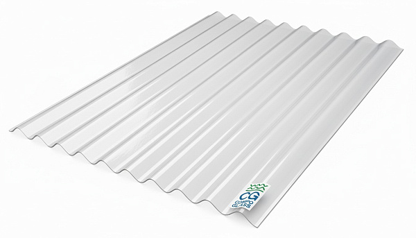 COMPOGLASS CRYSTAL wave SV-38, transparent, glossy, 0,8 mm, 1200x2000 mm