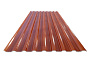 COMPOGLASS CRYSTAL trapezoidal S-20, transparent, bronze, glossy, 0,8 mm, 1150x2000 mm