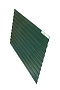 COMPOGLASS CRYSTAL trapezoidal S-8, opaque, green, glossy, 0,8 mm, 1200x2000 mm