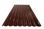 COMPOGLASS CRYSTAL trapezoidal S-20, transparent, brown, glossy, 0,8 mm, 1150x2000 mm