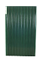 COMPOGLASS CRYSTAL trapezoidal S-8, opaque, green, glossy, 0,8 mm, 1200x2000 mm