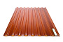COMPOGLASS CRYSTAL trapezoidal S-8, transparent, bronze, glossy, 0,8 mm, 1200x3000 mm