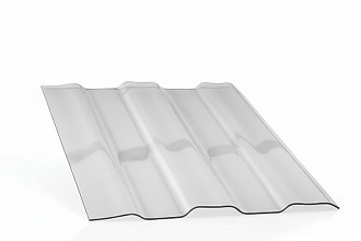 COMPOGLASS КРИСТАЛЛ трапеция С-8, прозрачный, глянцевый, 0,8 мм, 1150х2000 мм