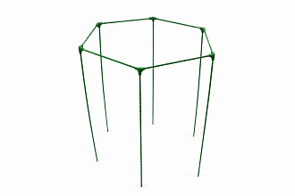 Кустодержатель садовый шестигранный ЭТИЗ диаметр 70 см, высота 100 см