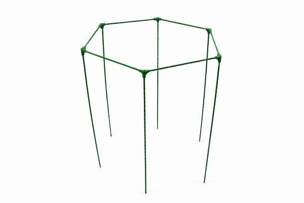 Кустодержатель садовый шестигранный ЭТИЗ диаметр 55 см, высота 100 см