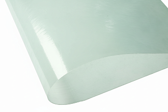 COMPOGLASS КРИСТАЛЛ плоский, прозрачный, зеленый, глянцевый, 1 мм, 1150х6000 мм