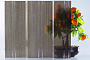 COMPOGLASS CRYSTAL trapezoidal S-8, transparent, grey, glossy, 0,8 mm, 1200x2000 mm