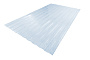 COMPOGLASS CRYSTAL trapezoidal S-8, transparent, blue, glossy, 0,8 mm, 1200x2000 mm
